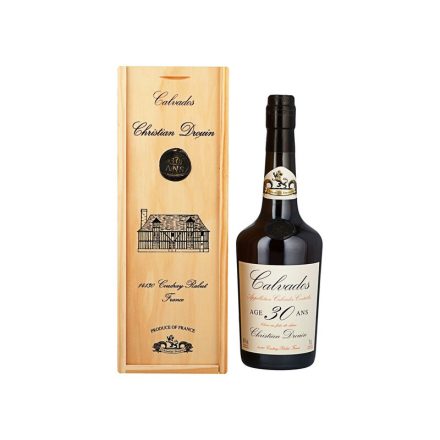 Christian Drouin 30 éves Calvados 0,7l 40% + fa DD