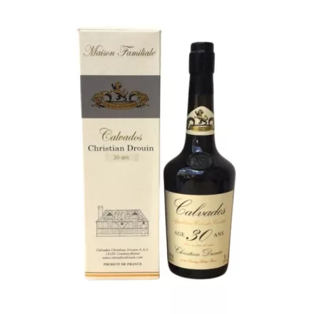 Christian Drouin 30 éves Calvados 0,7l 40% DD