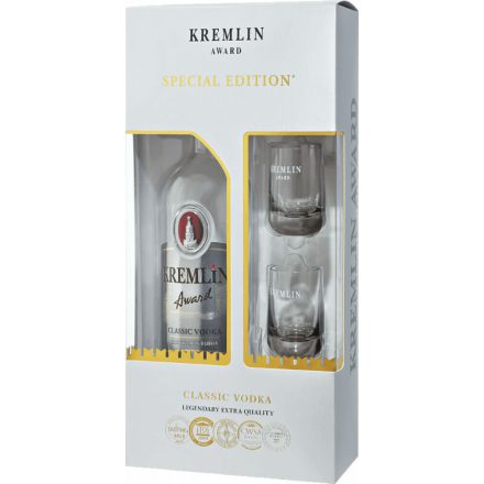 Kremlin Award Classic vodka 0,7l 40% + 2 pohár DD
