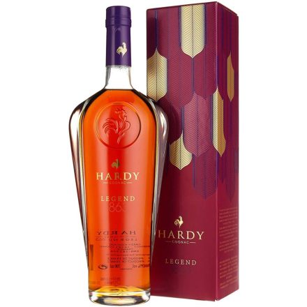 Hardy Legend Díszdobozos Cognac 1863 