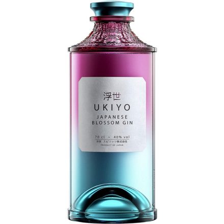 Ukiyo Japanese Blossom gin 0,7l 40%