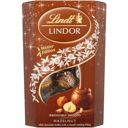 Lindt Tejcsokoládé Lindor golyó 200g Hazelnut B