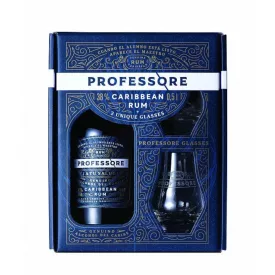 Professore Caribbean rum 0,5l 38% + 2 pohár DD