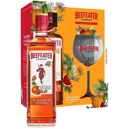 Beefeater Blood Orange gin 0,7l 37,5% + pohár DD