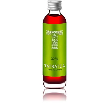 Tatratea Citrus likőr 0,04l 32% (zöld) mini