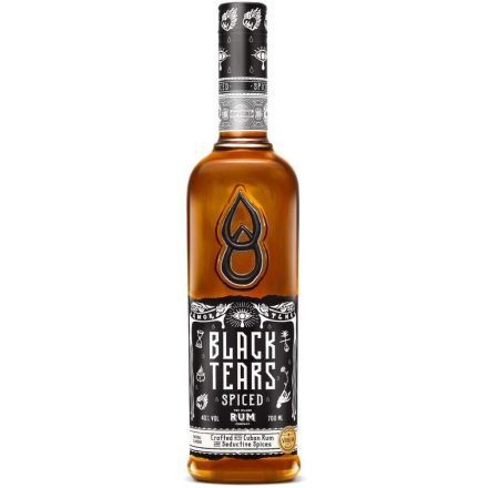 Black Tears Cuban Dry Spiced rum 0,7l 40%