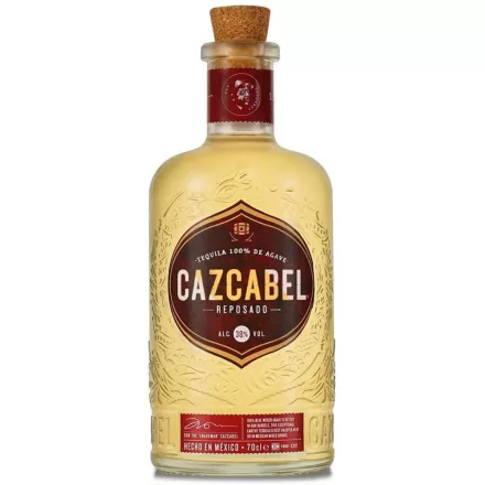 Cazcabel Reposado tequila 0,7l 38%