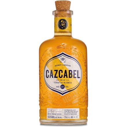 Cazcabel Mézes tequila likőr 0,7l 34%