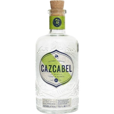 Cazcabel Kókuszos tequila likőr 0,7l 34%