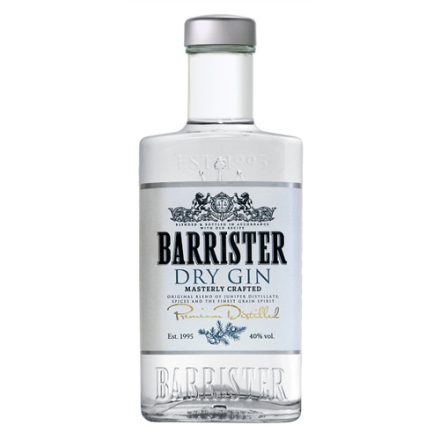 Barrister Száraz gin 0,7l 40%