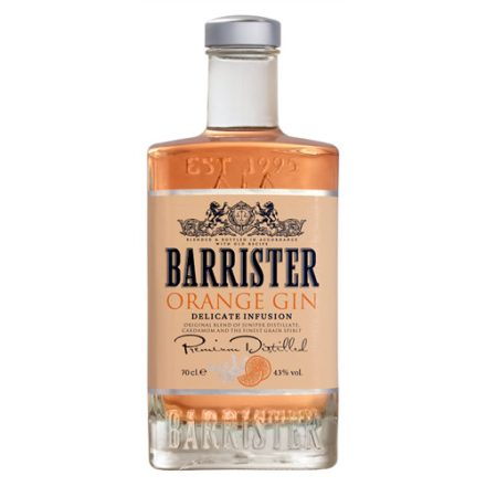 Barrister Narancs gin 0,7l 43%