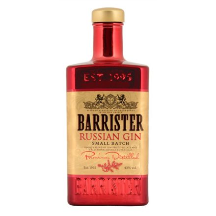 Barrister Orosz gin 0,7l 43%