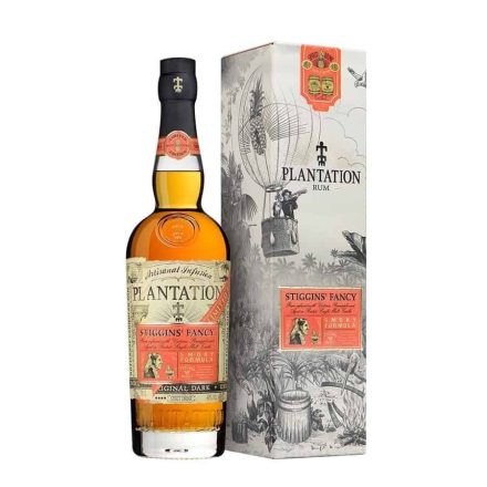 Plantation Stigging's Fancy Pineapple Peated Rum Díszdobozban