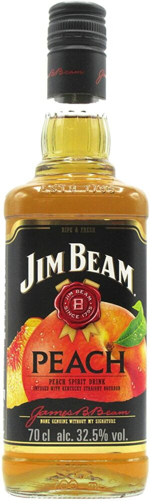 Jim Beam Peach whiskey 0,7l 32,5%