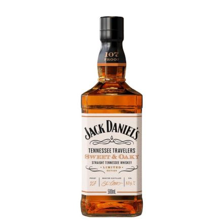 Jack Daniels Tennessee Travelers Sweet & Oaky whiskey 0,5l 53,5%