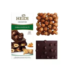 Heidi Grand Or Étcsokoládé egész mogyoróval 100g B