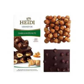 Heidi Grand Or Étcsokoládé egész mogyoróval 100g B