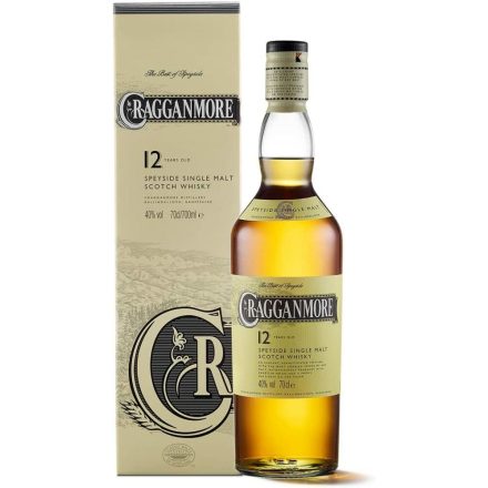 Cragganmore 12 éves Single Malt Skót Whisy Díszdobozban