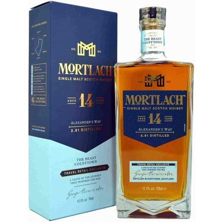 Mortlach 14 éves whisky 0,7l 43,4% DD