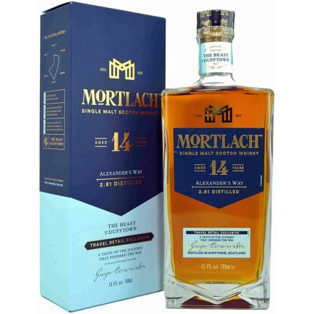 Mortlach 14 éves whisky 0,7l 43,4% DD