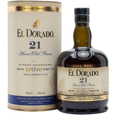 El Dorado 21 éves Special Reserve Rum Díszdobozban
