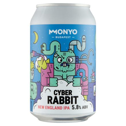 Monyo Cyber Rabbit - NEIPA sör 0,33l 5,8% 1/12