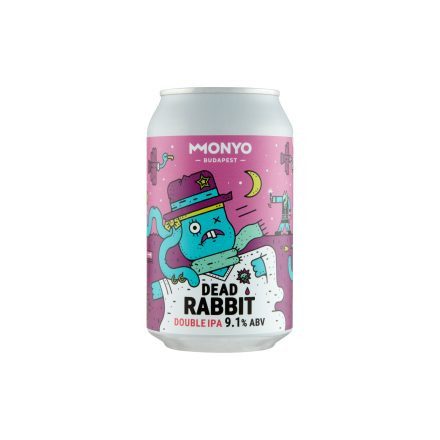 Monyo Dead Rabbit - Double IPA sör 0,33l 9,1% 1/12