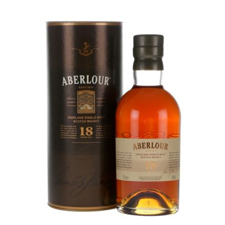 Aberlour 18 éves Scotch Whisky 0,5l 43%