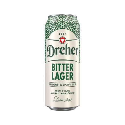 Dreher Bitter Lager sör 0,5l dob.