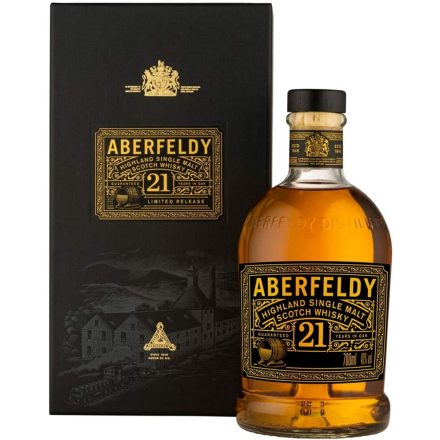 Aberfeldy 21 éves Scotch Whisky 0,7l 40% prémium DD