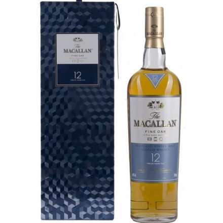 The Macallan 12 éves Fine Oak Scotch Whisky 0,7l 40% DD