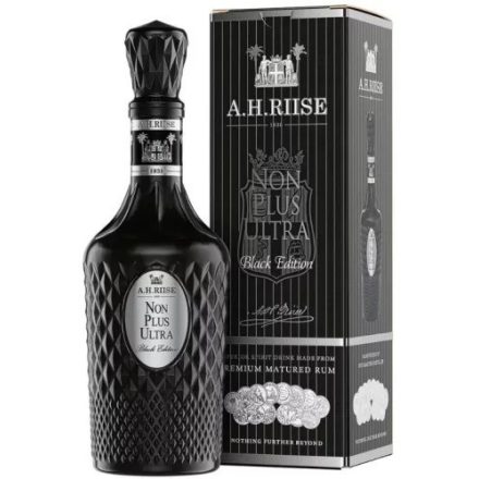 A.H. Riise Non Plus Ultra Black Edition rum 0,7l 42% DD