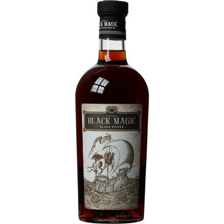 Black Magic Spiced rum 0,7l 40%***
