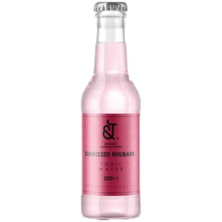 &T Sunkissed Rhubarb tonik 0,2l