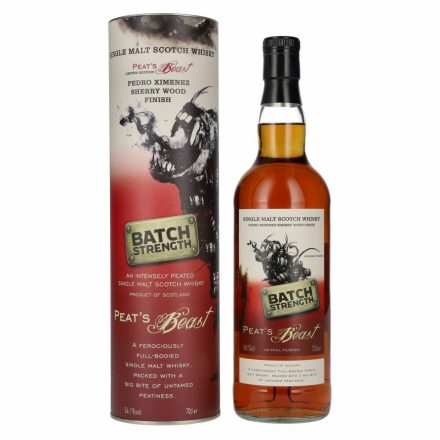 Peats Beast Cask Strength Sherry Wood Finish whisky 0,7l 54,1% DD