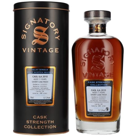 Caol Ila Signatory Cask Strength Collection 2010 whisky 0,7l 57,1% DD