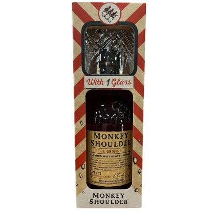 Monkey Shoulder whisky 0,7l 40% + pohár DD