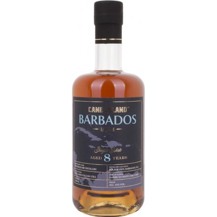 Cane Island Single Estate Barbados 8 éves rum 0,7l 43%