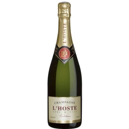 L Hoste Brut Tradition Champagne pezsgő 0,75L***
