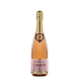 L Hoste Brut Rosé Champagne pezsgő 0,75L