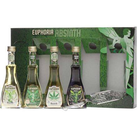 Euphoria Absinth Miniset (4x0,05l)  72,5% DD