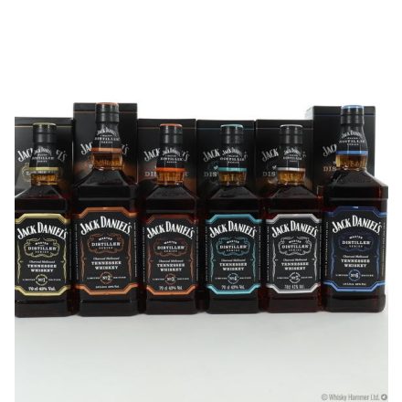 Jack Daniels Master Distillers Series 1-6. whiskey 6x0,7l válogatás