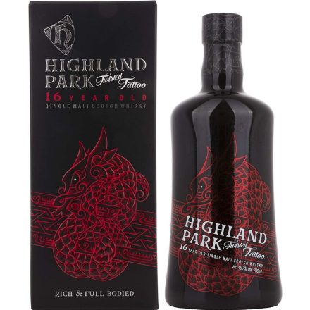 Highland Park 16 éves Twisted Tattoo