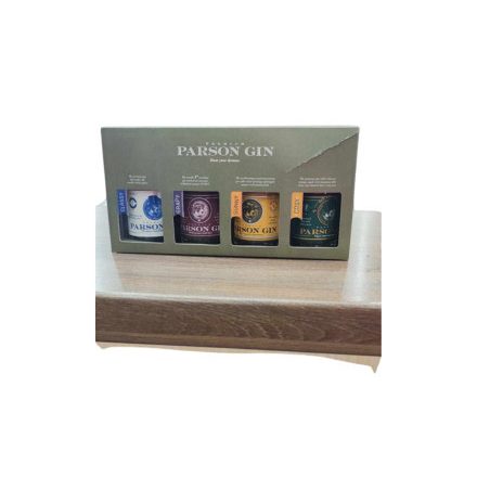 Parson gin Tasting mini szett 4x0,05l 40% DD
