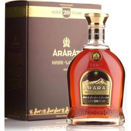 Ararat 20 éves Nairi brandy 0,7l 40% DD