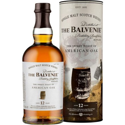 Balvenie 12 éves American Oak Scotch Whisky 0,7l 43% DD