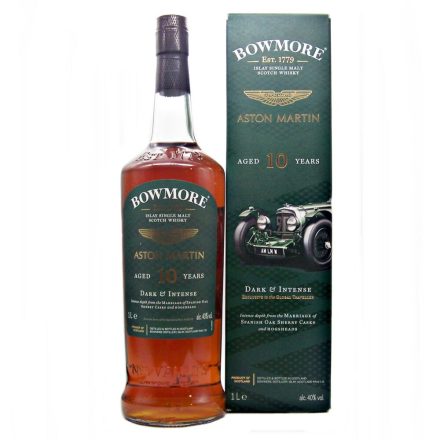 Bowmore 10 éves Aston Martin Edition Scotch whisky 1L 40% DD