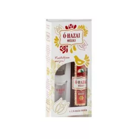 Ó-Hazai Mézes Ágyas Meggy likőr 0,5l 30% + 2 pohár DD