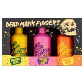   Dead Mans Fingers Taster Pack rum 3x0,05l Mango, Passionfruit, Pineapple DD