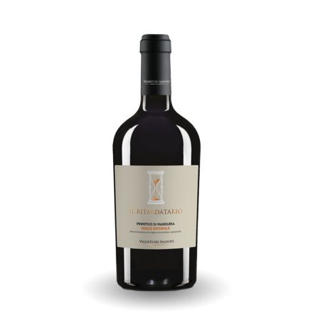 Vigneti Salento il Ritardatario Primitivo Dolce Naturale 0,5l 16%